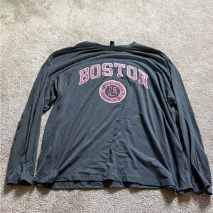 SHEIN Charcoal Gray Casual Top